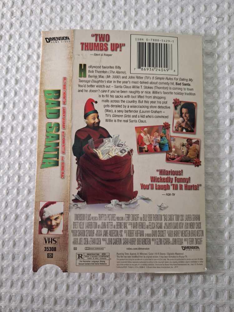 Bad Santa DVD movie collectible [Barcode 786936240498] - Main Image 2