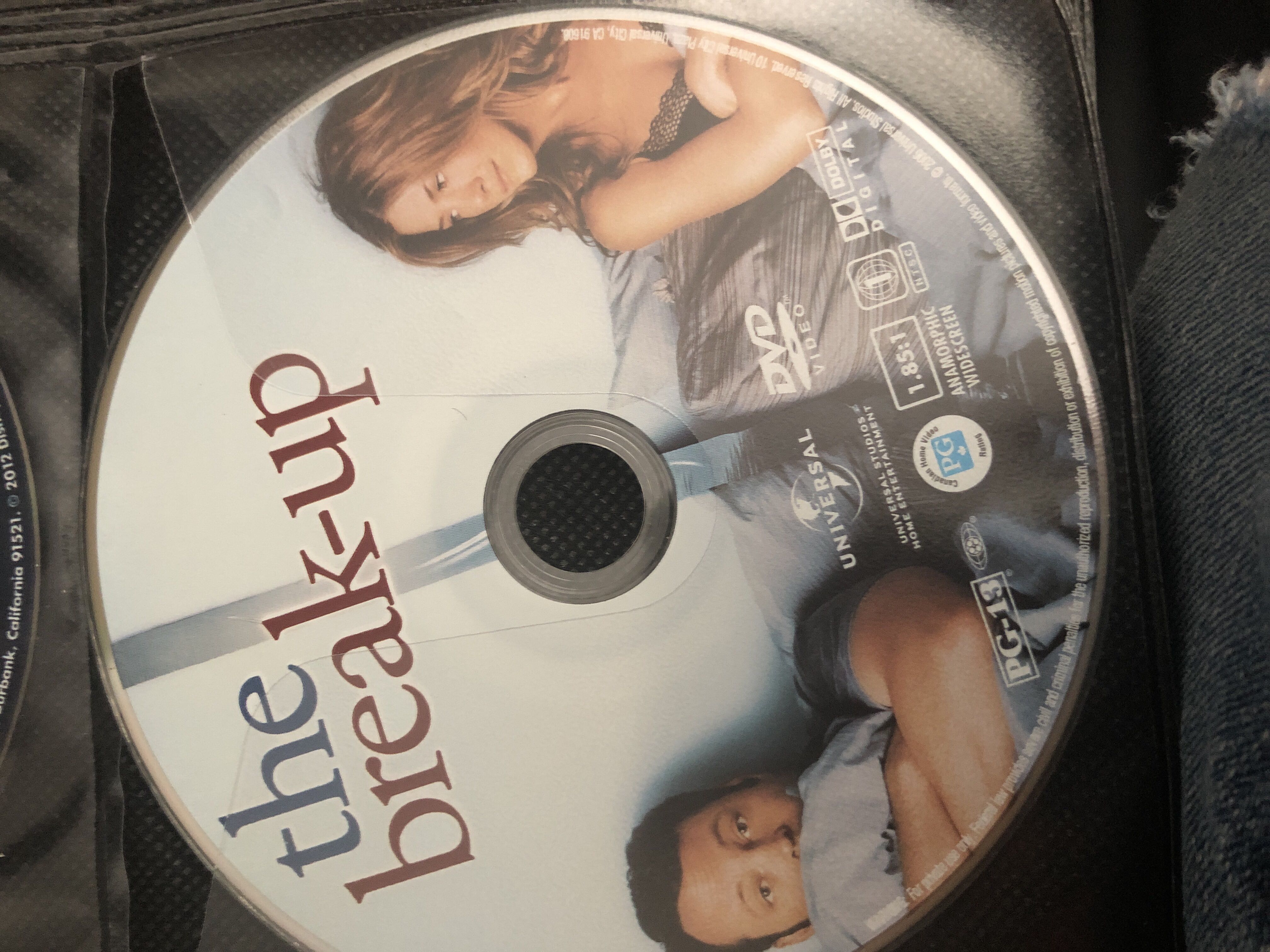 The Break-Up DVD movie collectible [Barcode 5050582434798] - Main Image 3