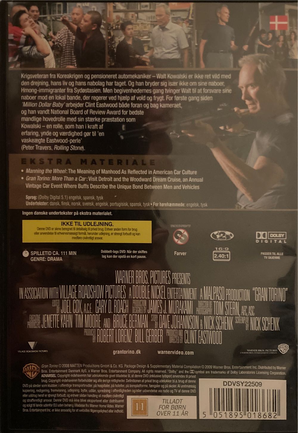 Gran Torino DVD movie collectible [Barcode 5051895018682] - Main Image 2