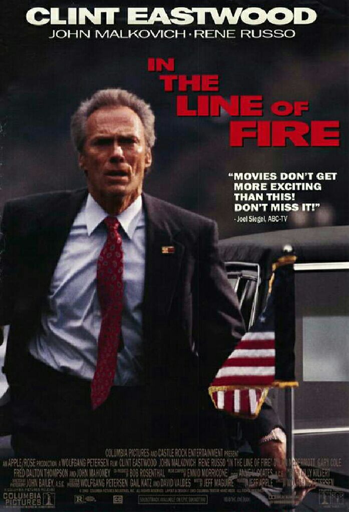 In The Line of Fire Blu-ray movie collectible - Main Image 1