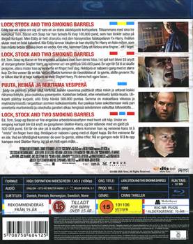 Lock, Stock And Two Smoking Barrels Blu-ray movie collectible [Barcode 5708758684125] - Main Image 2