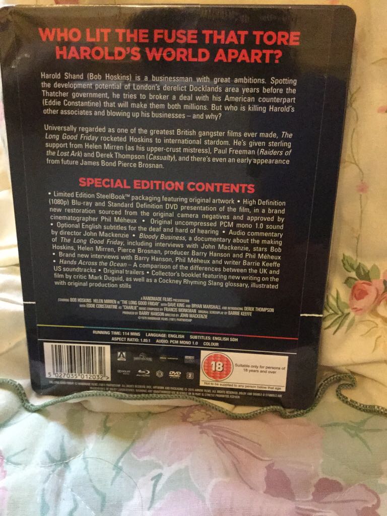 The Long Good Friday DVD movie collectible [Barcode 01125115] - Main Image 2