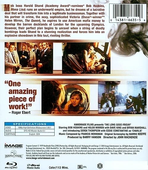 Long Good Friday, The Blu-ray movie collectible [Barcode 065935843320] - Main Image 2