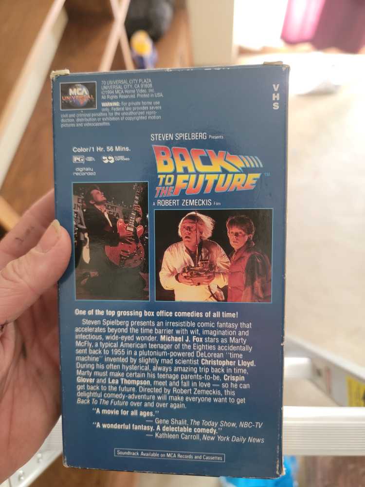 Back to the Future Secrets Of VHS movie collectible [Barcode 3259190744639] - Main Image 3