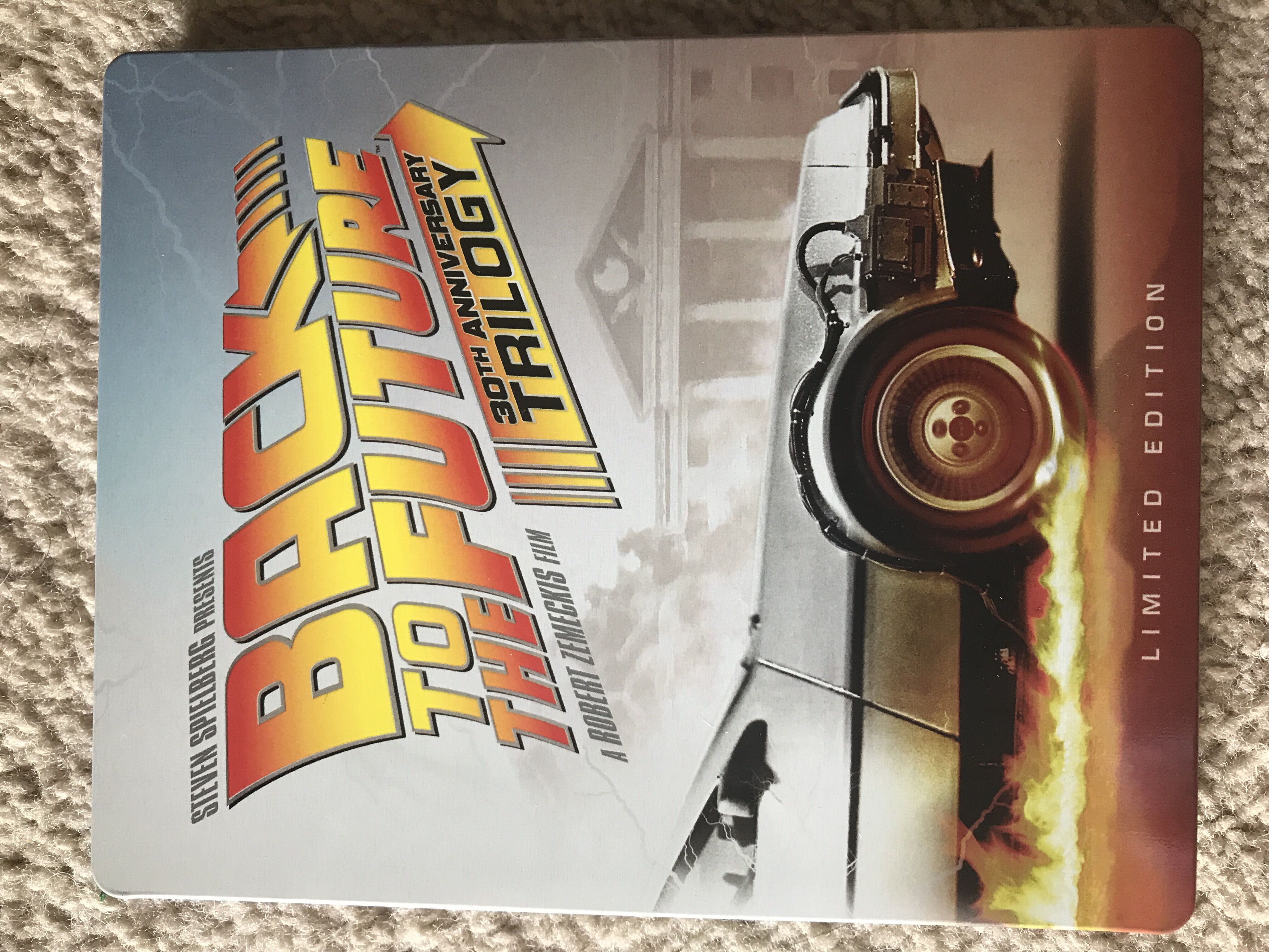 Back to the Future Trilogy Blu-ray movie collectible [Barcode 5050582802368] - Main Image 4