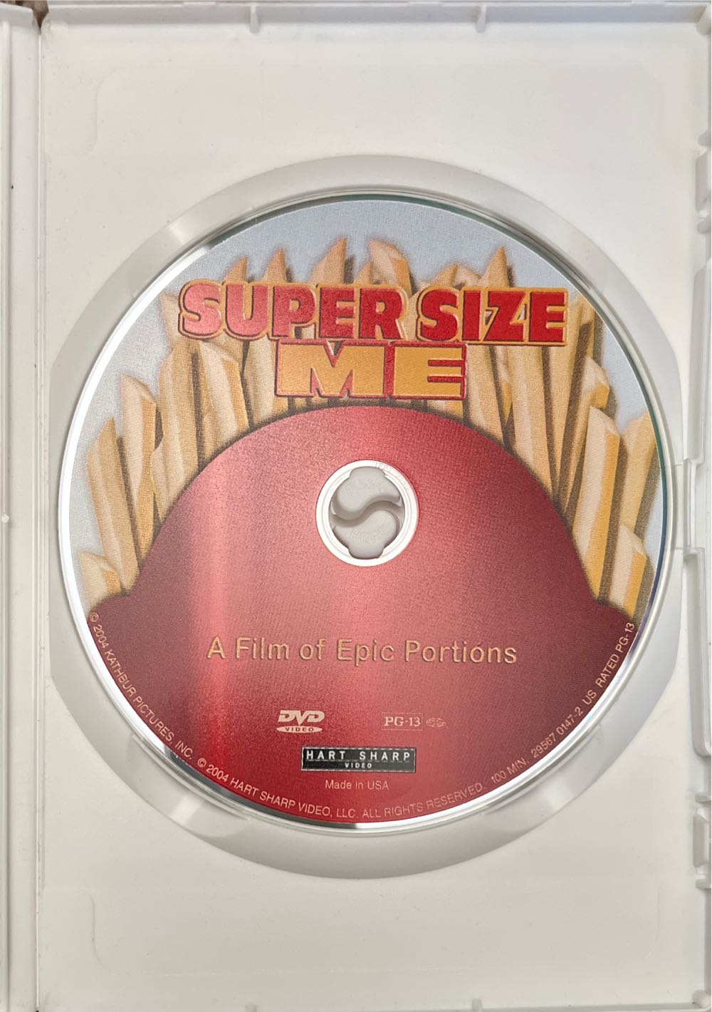 Super Size Me DVD movie collectible [Barcode 043396085435] - Main Image 3