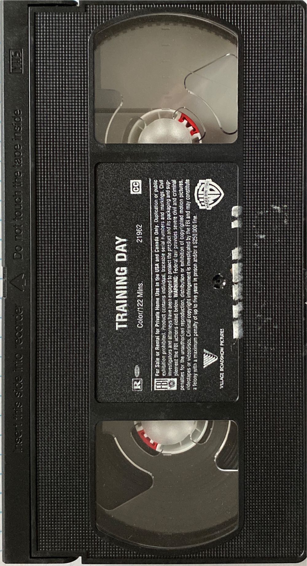 Training Day (VHS) VHS movie collectible [Barcode 085392196234] - Main Image 3