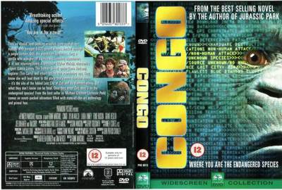 Congo DVD movie collectible [Barcode 097363303879] - Main Image 2