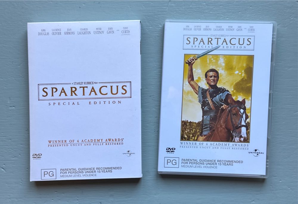Spartacus (1960) DVD DVD movie collectible [Barcode 5050582074666] - Main Image 3