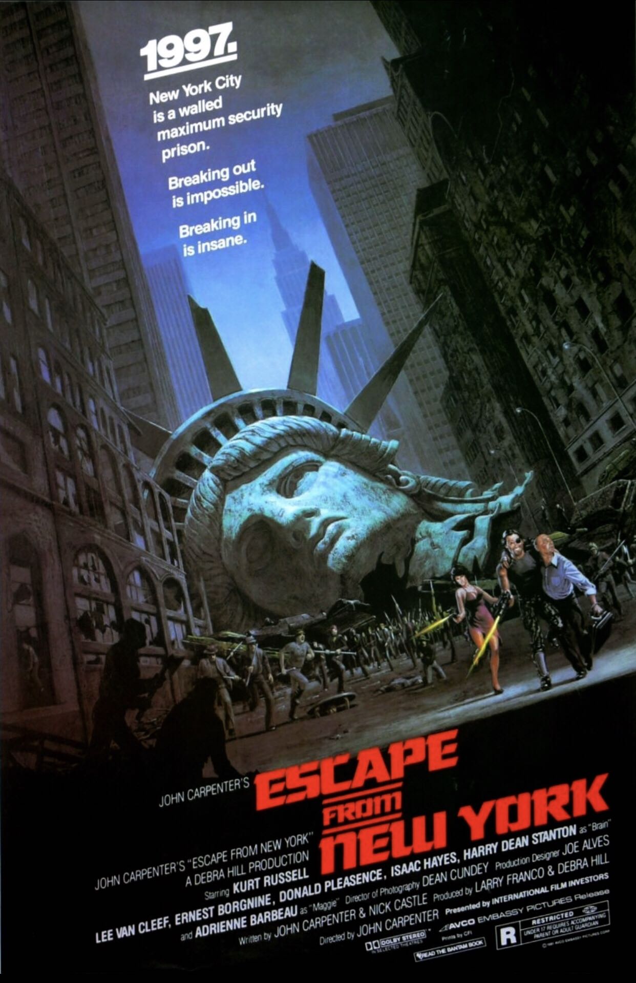 Escape from New York DVD movie collectible [Barcode 027616899514] - Main Image 3