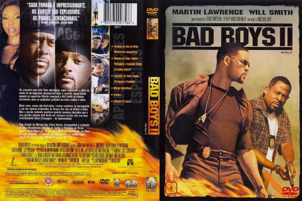 Bad Boys II VHS movie collectible [Barcode 011575006205] - Main Image 2
