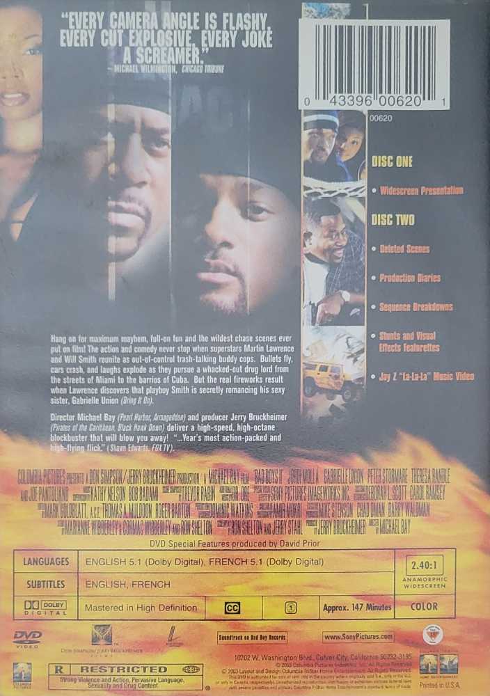 Bad Boys II Google Play movie collectible [Barcode 5050582166408] - Main Image 2