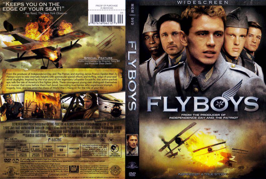 Flyboys DVD movie collectible [Barcode 027616072009] - Main Image 2