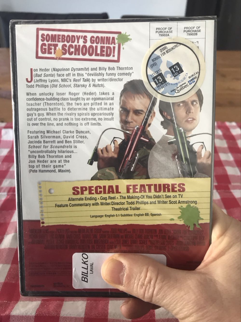 School for Scoundrels DVD movie collectible [Barcode 000226824978] - Main Image 2