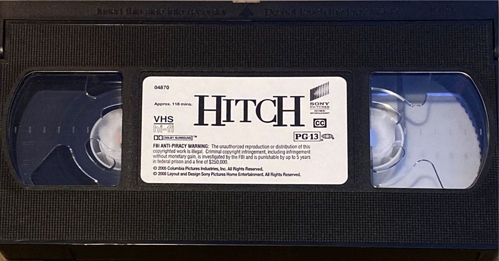 Hitch Video CD movie collectible [Barcode 043396048706] - Main Image 3