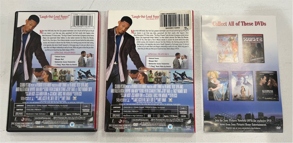 Hitch DVD movie collectible [Barcode 043396112353] - Main Image 4