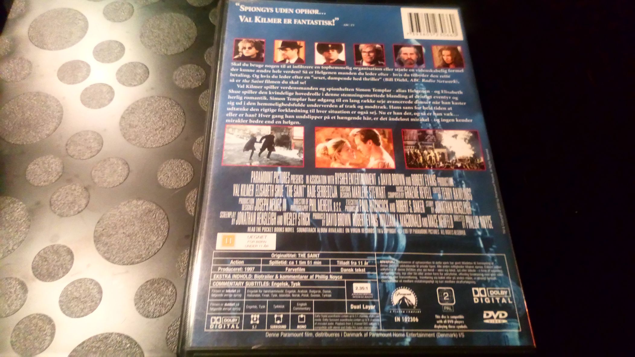 The Saint DVD movie collectible [Barcode 7393805230660] - Main Image 2