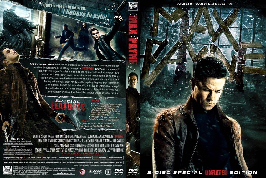 Max Payne DVD movie collectible [Barcode 024543556305] - Main Image 2