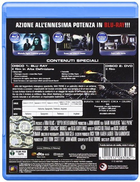 Max Payne Blu-ray movie collectible - Main Image 2