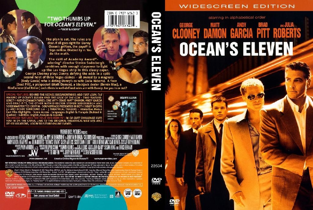 Ocean’s Eleven DVD movie collectible - Main Image 2