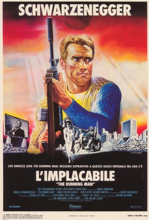 The Running Man  Blu-ray movie collectible [Barcode 887090054409] - Main Image 4