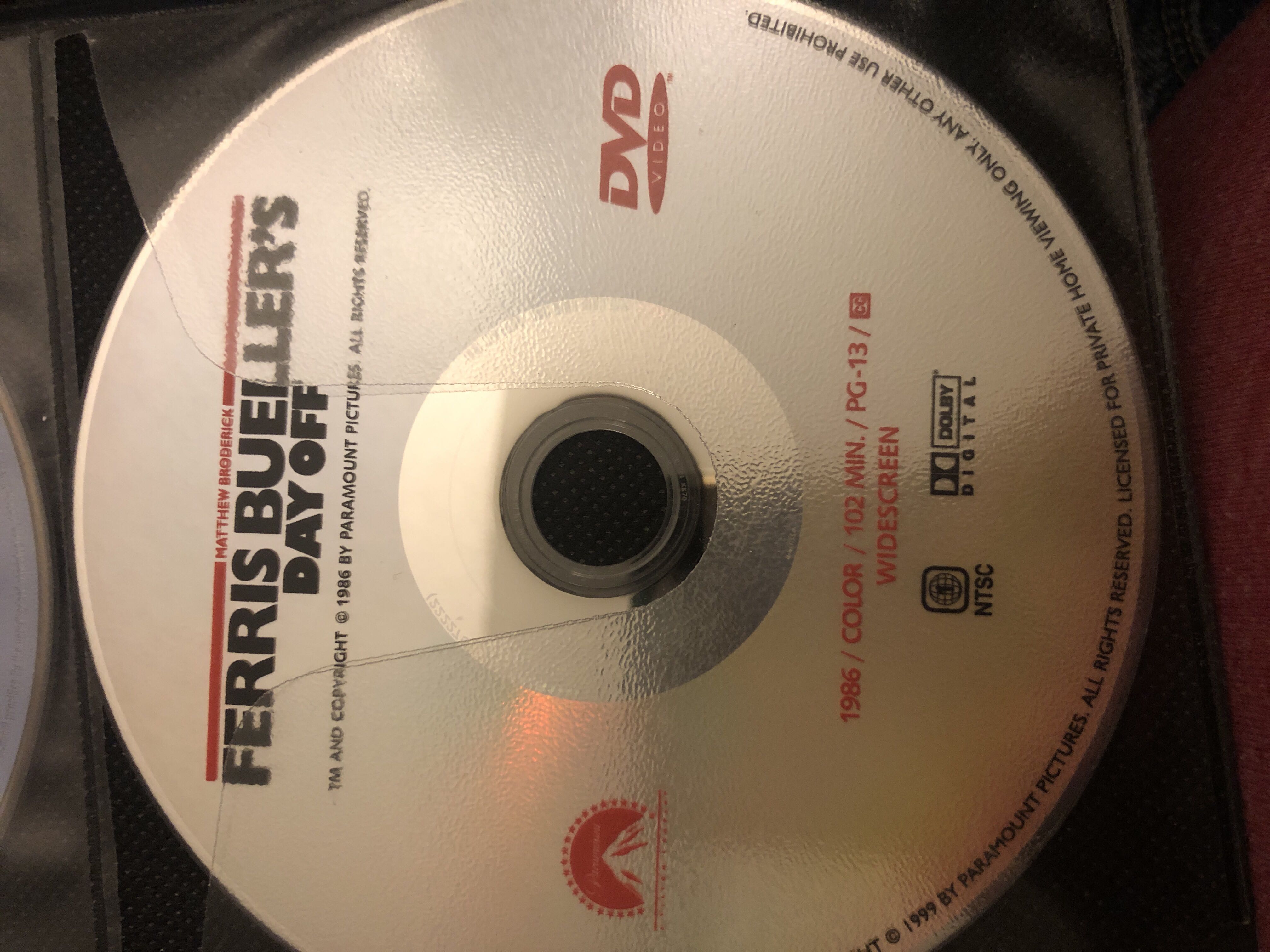 Ferris Bueller’s Day Off DVD movie collectible [Barcode 5050582514018] - Main Image 2