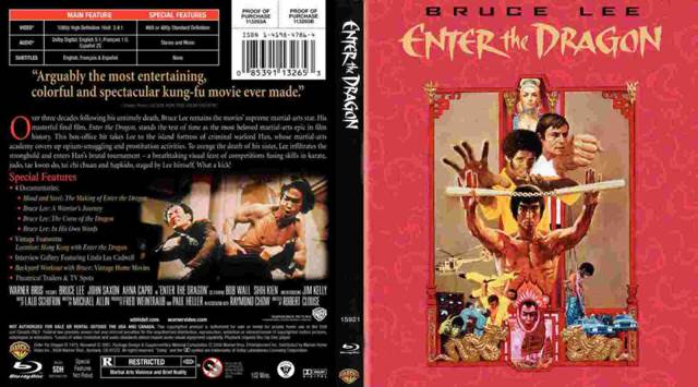 Enter the Dragon Blu-ray movie collectible [Barcode 7321900132657] - Main Image 2