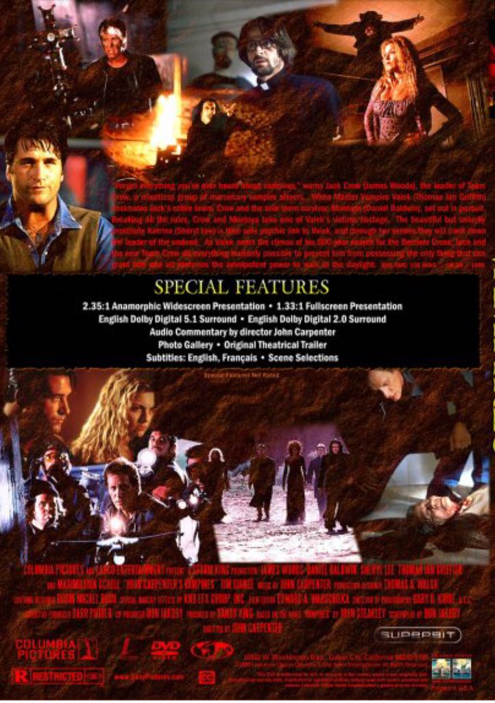 Vampires Uncut DVD movie collectible [Barcode 043396267374] - Main Image 2