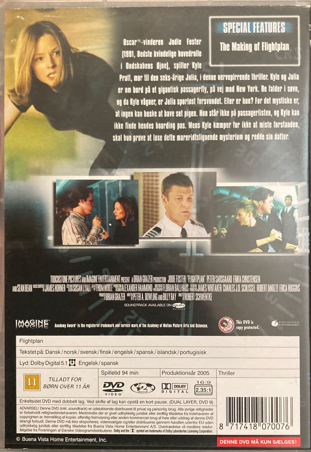 Flightplan DVD movie collectible [Barcode 8717418070076] - Main Image 2