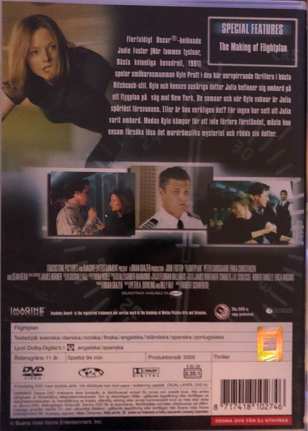 Flightplan DVD movie collectible [Barcode 8717418102746] - Main Image 2