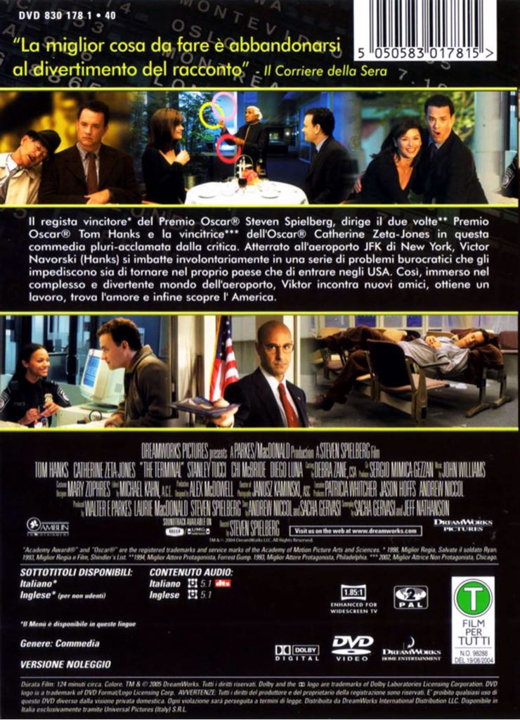 The Terminal DVD movie collectible - Main Image 2
