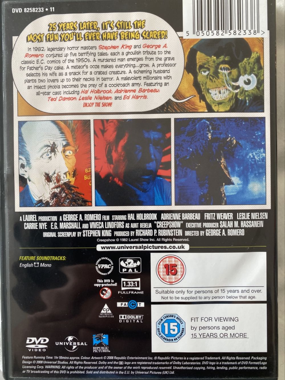 Creepshow 1 DVD movie collectible [Barcode 5050582582338] - Main Image 3