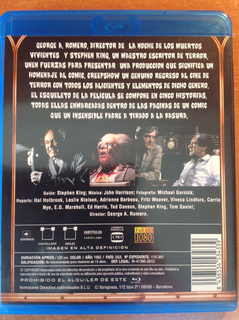 Creepshow Fandango at Home movie collectible [Barcode 8436534534339] - Main Image 2