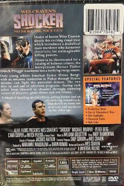 Shocker DVD movie collectible [Barcode 5055201804051] - Main Image 4