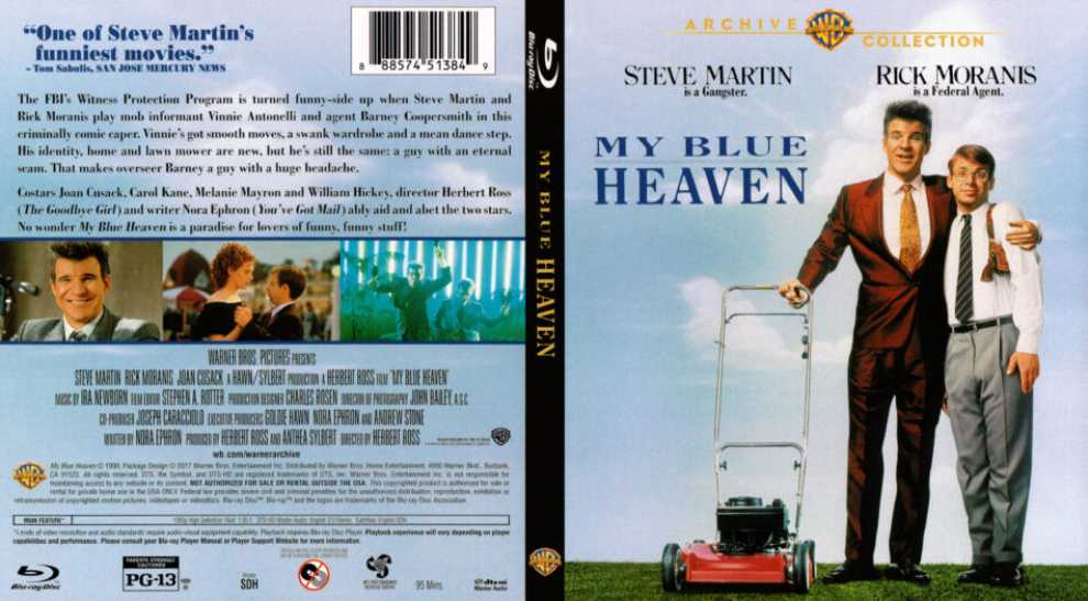My Blue Heaven Blu-ray movie collectible [Barcode 018442000083] - Main Image 2