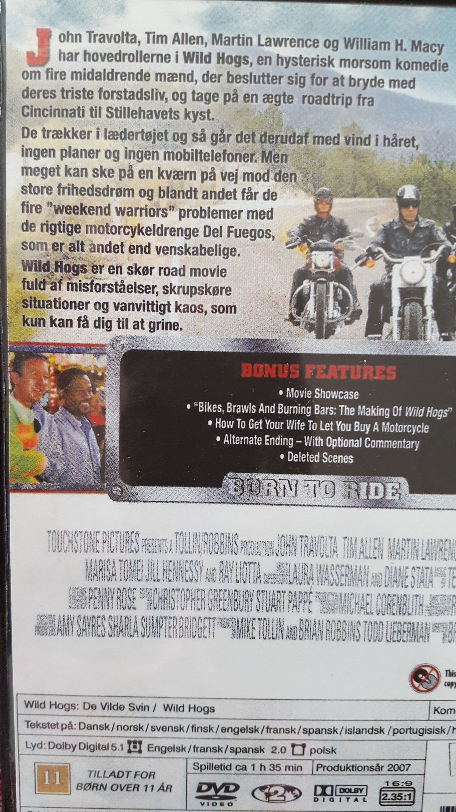 Wild Hogs Blu-ray movie collectible [Barcode 8717418109523] - Main Image 2