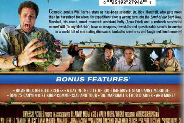 Land of the Lost DVD BG DVD movie collectible [Barcode 5050582699913] - Main Image 4