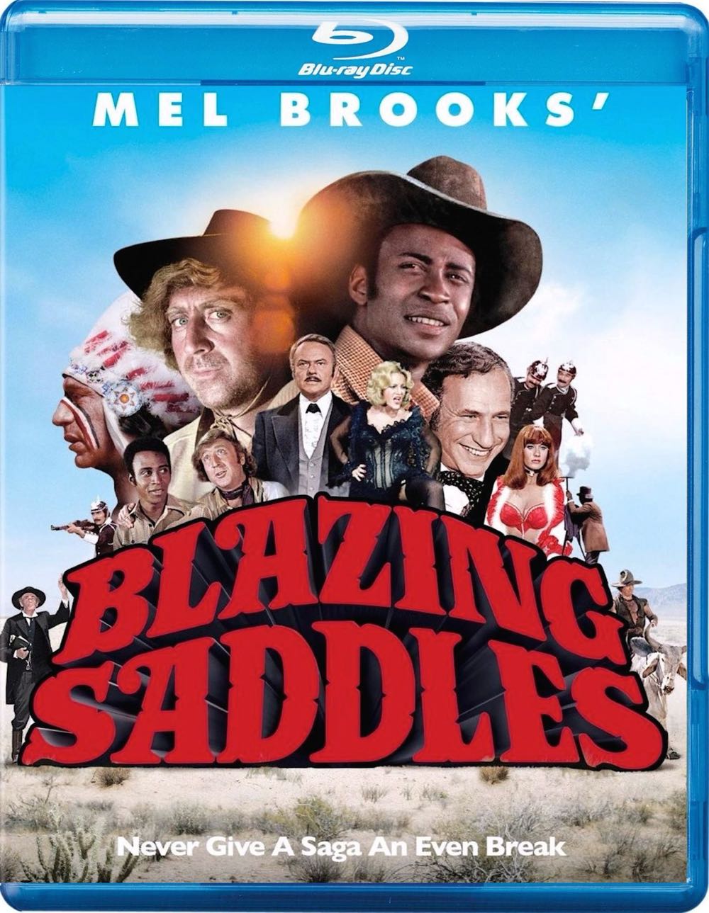 Blazing Saddles Blu-ray movie collectible [Barcode 883929408757] - Main Image 3
