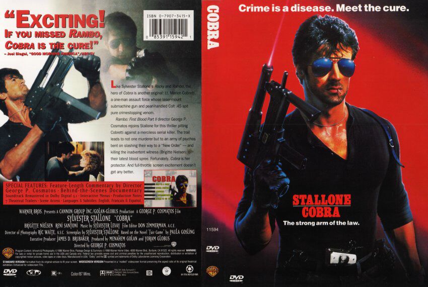 Cobra DVD movie collectible [Barcode 883929155422] - Main Image 2