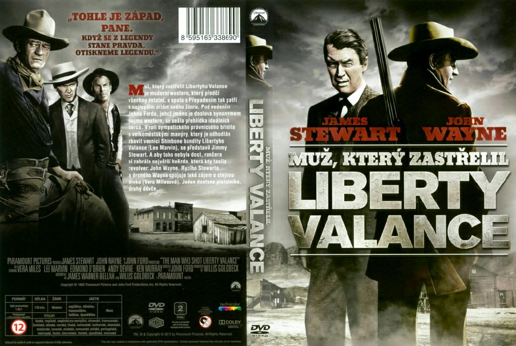 The Man Who Shot Liberty Valance DVD movie collectible [Barcode 032429265388] - Main Image 2