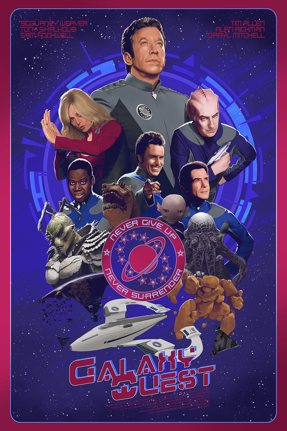 Galaxy Quest iTunes movie collectible [Barcode 66706860172] - Main Image 3