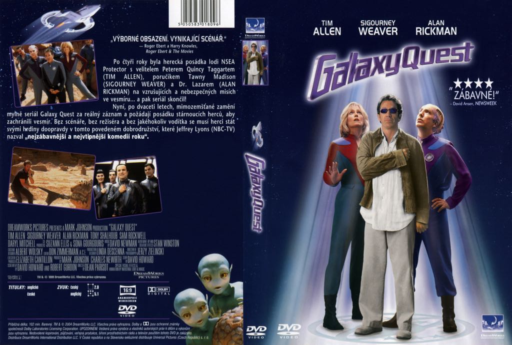 Galaxy Quest DVD movie collectible [Barcode 883929310975] - Main Image 2