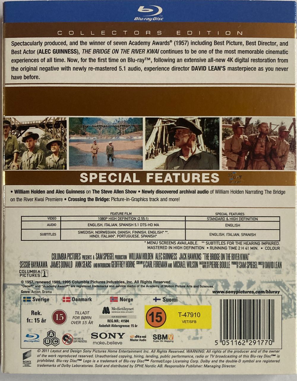 The Bridge on the River Kwai - 1957 Digital Copy movie collectible [Barcode 5051162291770] - Main Image 2