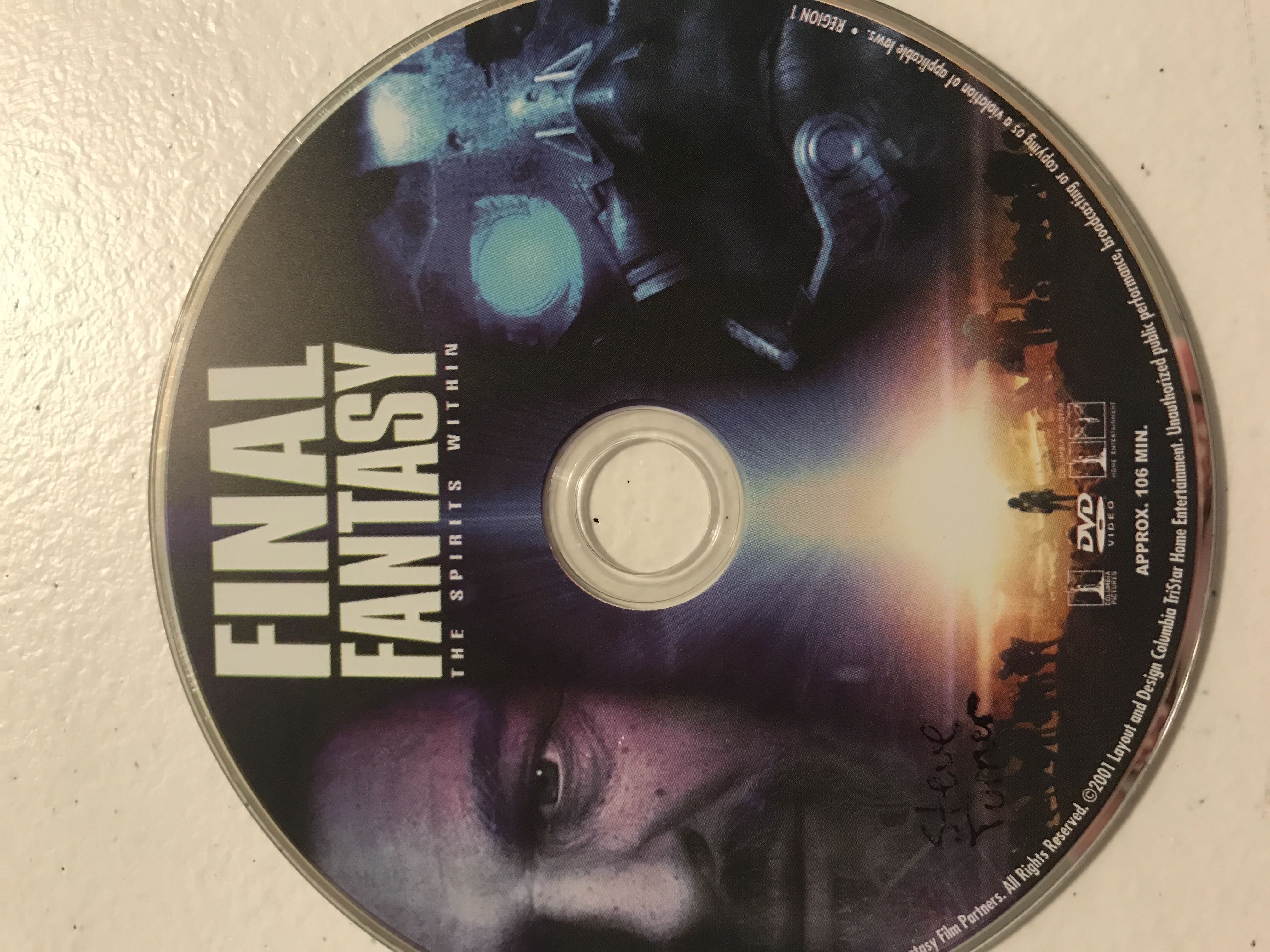 Final Fantasy: The Spirit Within DVD movie collectible [Barcode 043396094291] - Main Image 3