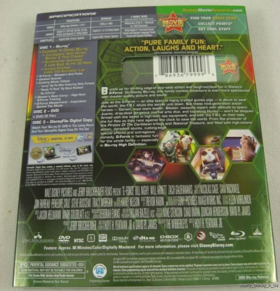 G-Force Blu-ray movie collectible [Barcode 8717418228569] - Main Image 2