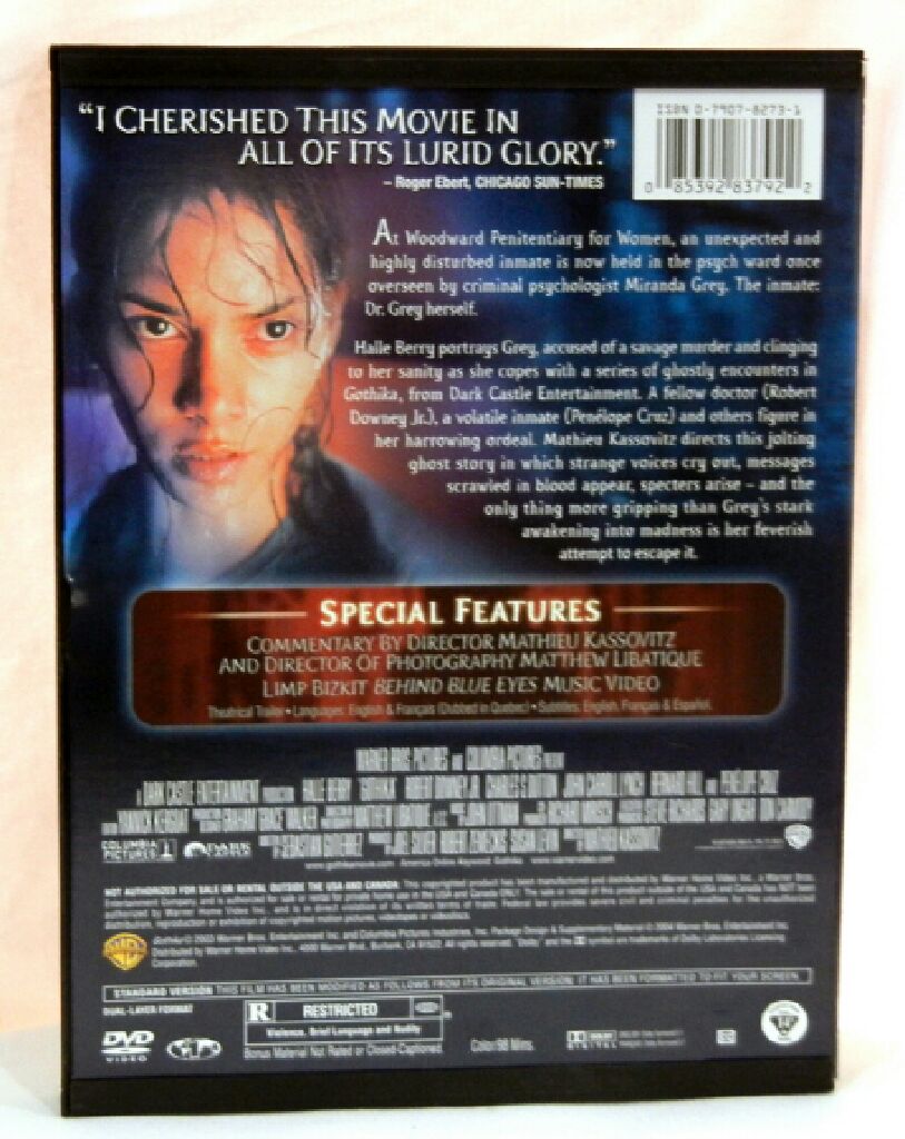 BR : Gothika Blu-ray movie collectible [Barcode 085391156901] - Main Image 2
