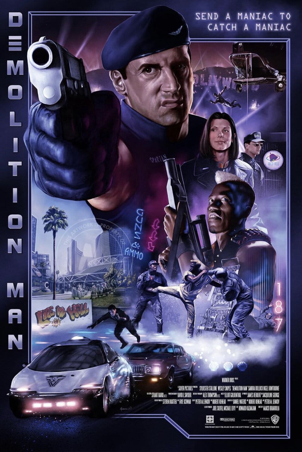 Demolition Man DVD movie collectible [Barcode 7321931129855] - Main Image 4