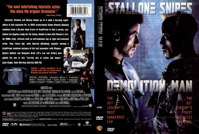 Demolition Man DVD movie collectible [Barcode 883929155361] - Main Image 2