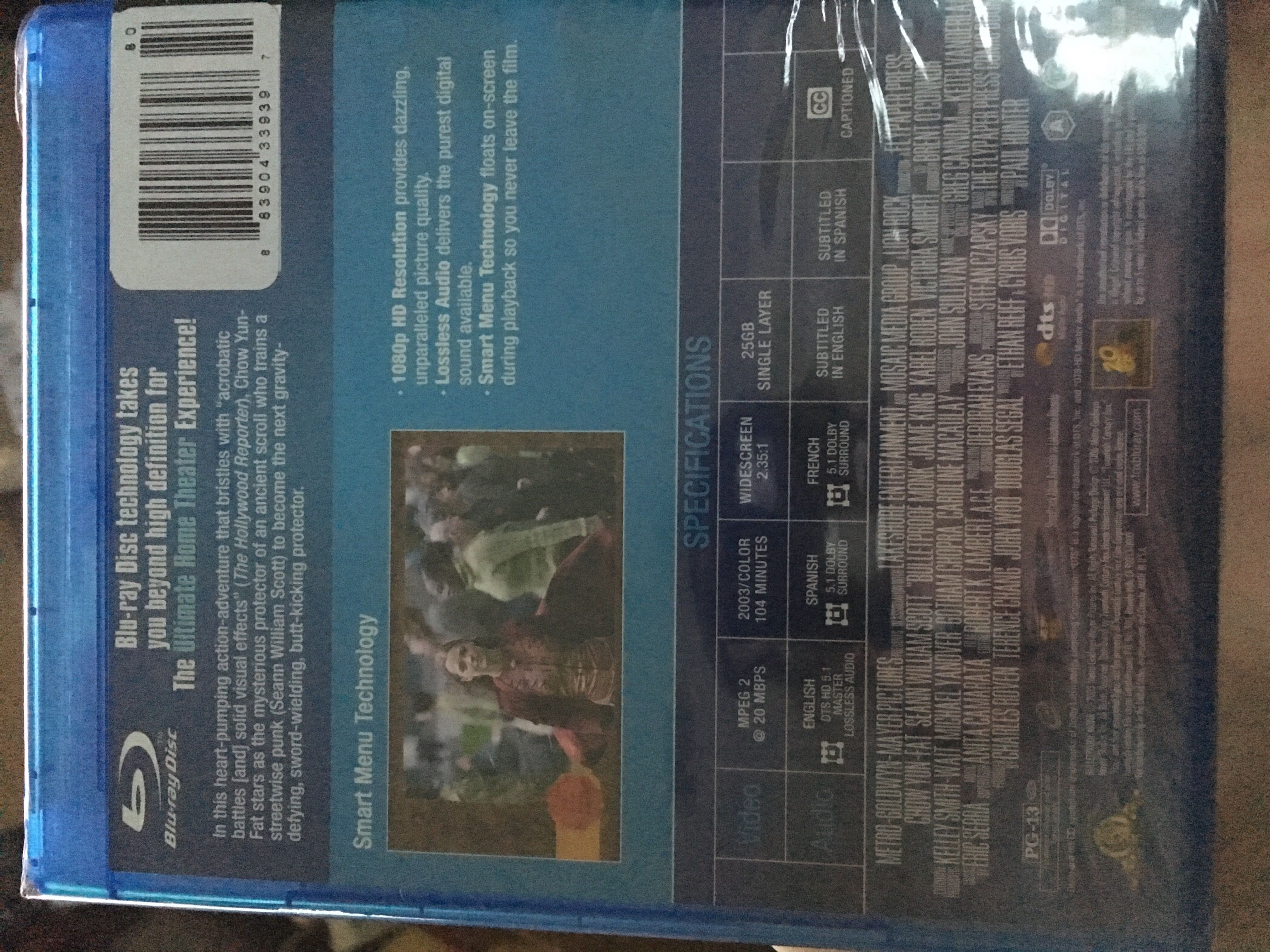 Bulletproof Monk Blu-ray movie collectible [Barcode 883904216537] - Main Image 2