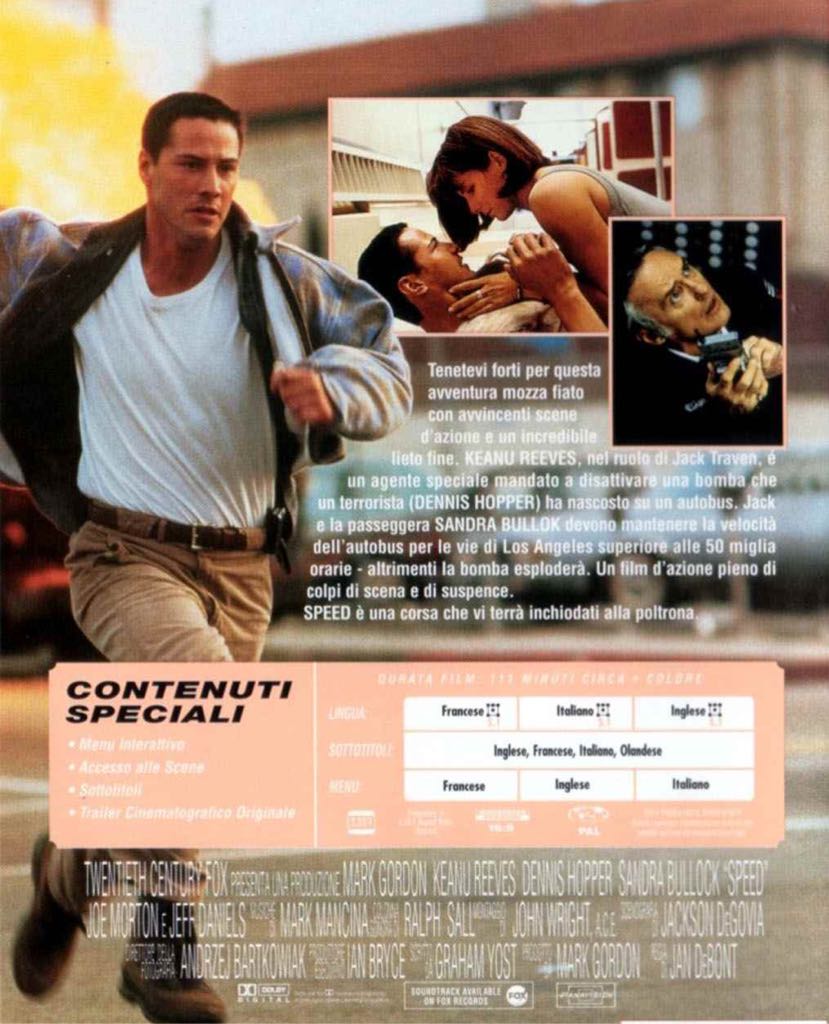 Speed DVD movie collectible [Barcode 5039036009126] - Main Image 2